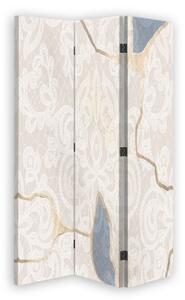 Ozdobný paraván Abstrakce CABINET - 110x170 cm, trojdielny, klasický paraván