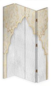 Ozdobný paraván Orientální mandala - 145x170 cm, štvordielny, klasický paraván