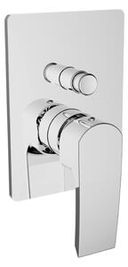 Teorema Merida - vaňová batéria pod omietku, komplet, chróm 8Q010