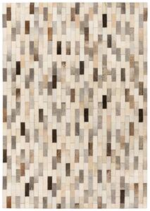 KOŽENÝ KOBEREC, 120/170 cm, sivá - Online Only bytové doplnky, Online Only