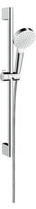 Hansgrohe Crometta - Sprchová súprava 1jet so sprchovou tyčou 65 cm, biela/chróm 26533400