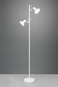 TRIO 411900231 ROXIE stojaca lampa 2xE14 V1550mm chróm, biela matná