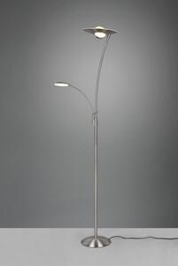 TRIO 424310207 GRANBY dotyková stojaca lampa SMD LED V1800mm 29W/3400lm, 6,5W/650lm 2700+3200+4000K matný nikel, stmievateľná