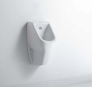 D + S 1 - Pisoár Duravit s radarovým splachovaním, napájanie 24V DC, biela lesklá