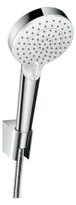 Hansgrohe Crometta - Sprchový set 100 Vario s hadicou 1600 mm, biela/chróm 26692400