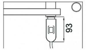 Cordivari Laura Electric - Radiátor elektrický 740x530 mm, leštená nerez 3581570400003