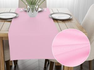 Biante Bavlnený behúň na stôl Moni MOD-507 Svetlo ružový 45x180 cm
