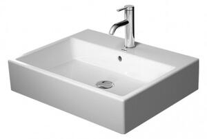 Duravit Vero Air - Umývadlo brúsené 600x470 mm, s prepadom, biela 2350600027