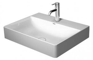 Duravit DuraSquare - Umývadlo do nábytku 600x470 mm, bez prepadu, biela 2353600041