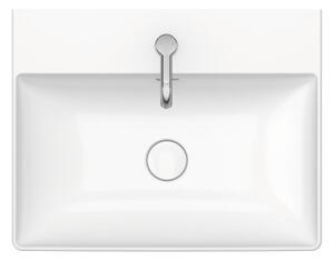 Duravit DuraSquare - Umývadlo do nábytku 600x470 mm, bez prepadu, biela 2353600041