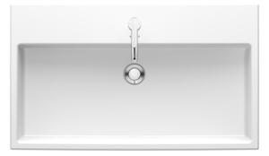 Duravit Vero Air - Umývadlo brúsené 800x470 mm, s prepadom, biela 2350800027