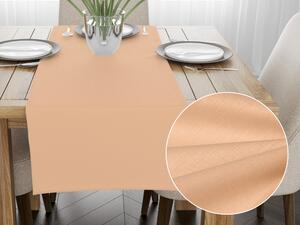 Biante Bavlnený behúň na stôl Moni MOD-512 Béžový 20x120 cm
