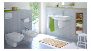 Duravit D-Code - SET Závesné WC + sedátko so sklápacou automatikou, biela 45350900A1