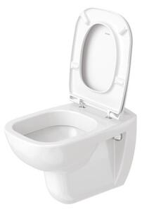 Duravit D-Code - SET Závesné WC + sedátko so sklápacou automatikou, biela 45350900A1