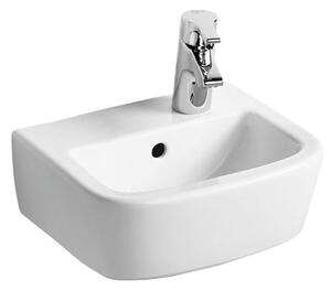 Ideal Standard Tempo - Umývadielko 350x300 mm, otvor vpravo, s prepadom, biela T059701