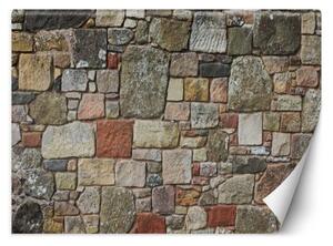 Fototapeta, Dekorativní kamenná zeď Beton - 150x105 cm