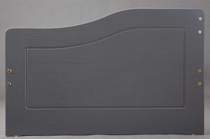 Posteľ s výsuvným lôžkom MADGE sivá, 90x200 cm