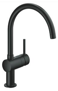 GROHE Minta - Páková drezová batéria, čierna velvet black 32917KS0