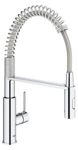 GROHE Get - Páková drezová batéria, strunová, chróm 30361000