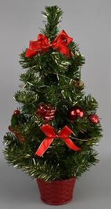 Vianočný stromček Newkirk červená, 50 cm