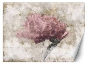 Fototapeta, Abstraktní květiny v pastelových barvách - 350x245 cm