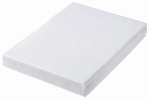 NAPÍNACIA PLACHTA, džersej, biela, 120-130/200-220 cm Novel - Obliečky & plachty, Online Only