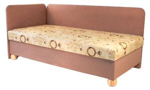 Jednolôžková posteľ (váľanda) 80 cm Sarita (s molitanovým matracom) (L). Vlastná spoľahlivá doprava až k Vám domov. 774123