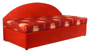 Jednolôžková posteľ (váľanda) 90 cm Kacy (s molitanovým matracom) (P). Vlastná spoľahlivá doprava až k Vám domov. 774136