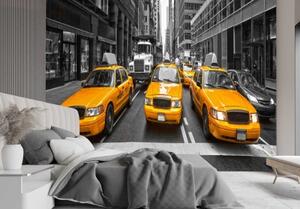 Fototapeta, Newyorské taxíky - 100x70 cm
