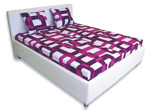 Manželská posteľ 160 cm Lanie 1 (s penovými matracmi). Vlastná spoľahlivá doprava až k Vám domov. 793018