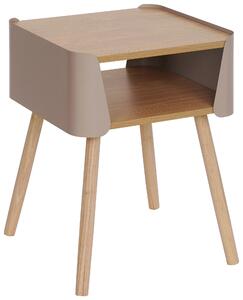 NOČNÝ STOLÍK, borovica, prírodná farba, béžová, 40/54,5/39 cm Xora - Nočné stolíky, Online Only