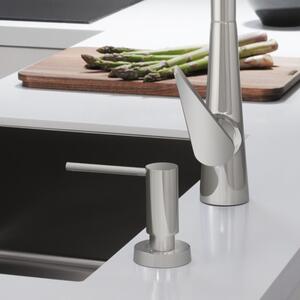 Hansgrohe - Zápustný dávkovač umývacích prostriedkov, vzhľad nerezu 40438800