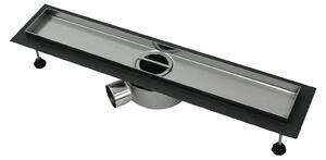 Sprchový žľab CLASSIC ZNÍŽENÝ s horizontálnou prírubou, 60 cm