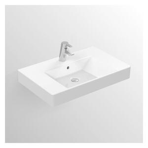 Ideal Standard Strada - Nábytkové umývadlo 810x455 mm, glazovaná spodná strana, s prepadom, biela K081001