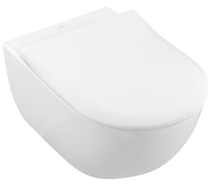 Villeroy & Boch Subway 2.0 Combi-Pack - SET Závesné WC + sedátko SlimSeat SoftClosing, alpská biela 5614R201