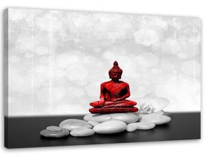 Obraz na plátně Zen meditovat Buddha - 60x40 cm