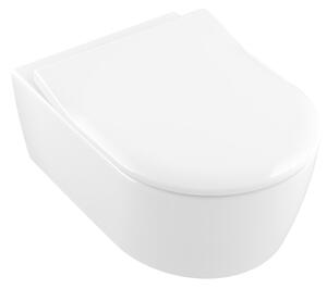 Villeroy & Boch Avento Combi-Pack - SET Závesné WC + sedátko SlimSeat SoftClosing, alpská biela 5656RS01