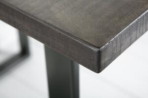 Barový stôl Iron Craft 120cm sivý mango