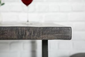 Barový stôl Iron Craft 120cm sivý mango