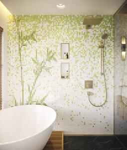 Hansgrohe Raindance E - Hlavová sprcha 300 1jet so sprchovým ramenom, kartáčovaný bronz 26238140