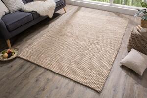 Vlnený koberec 240x160cm béžový