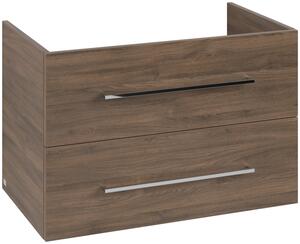 Villeroy & Boch AVENTO - Skrinka pod umývadlo 776x484 mm, 2 zásuvky, Arizona Oak A89100VH