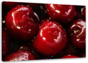 Obraz na plátně Ovoce Červené třešně - 120x80 cm