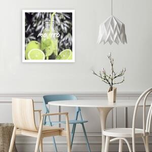 Obraz na plátně, Mojito Drink Lime - 30x30 cm
