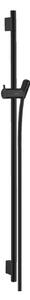 Hansgrohe Unica - S Puro sprchová tyč 900 mm so sprchovou hadicou Isiflex 1600 mm, matná čierna 28631670