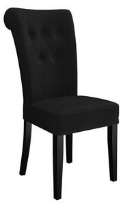 Mirjan24 Čalúnená jedálenská stolička ST65 + klopadlo, Potah: Magic Velvet 2219, Klopadlo: Zlatá, Farba nožičiek:: Čierna 5903211143601