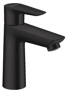 Hansgrohe Talis E - Páková umývadlová batéria 110 s odtokovou súpravou s tiahlom, matná čierna 71710670