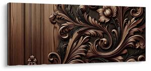 Obraz - Vzor z dreva (120x50 cm)