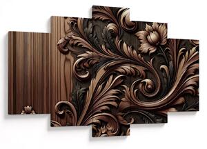 Obraz - Vzor z dreva (150x105 cm)