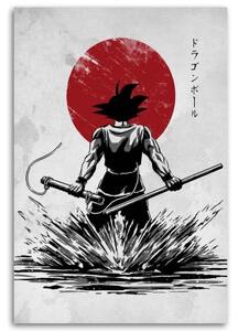 Obraz na plátně, Anime Manga Samuraj - 40x60 cm